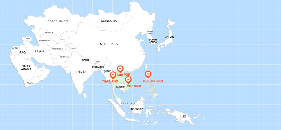 Major International Events Venue Map